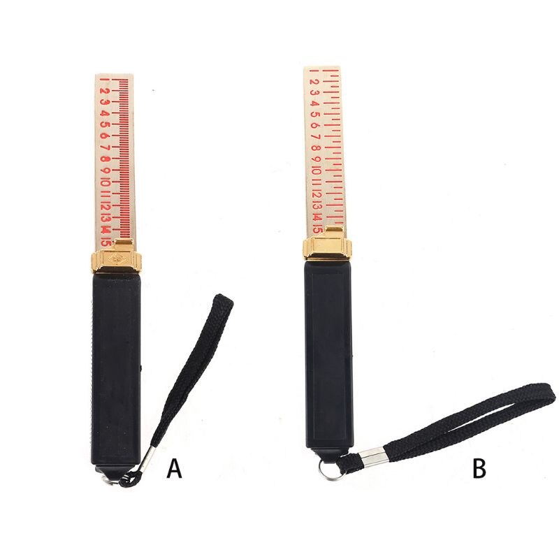 House Engineering Inspection Flatness Wedge-shaped Vernier Feeler Gauge 2mm 5mm B85C