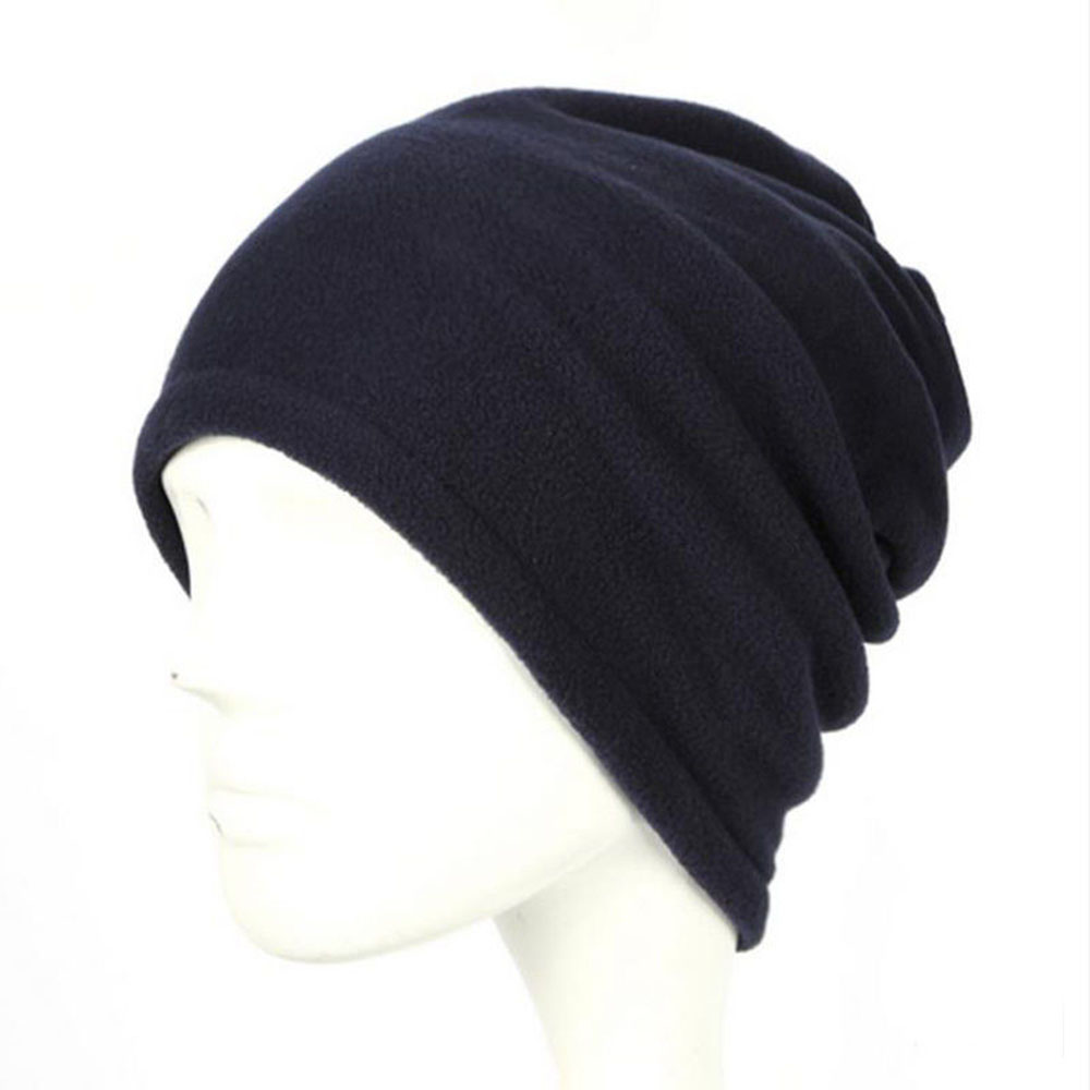 Bufanda de cuello tipo pasamontañas para hombre y mujer, pasamontañas de esquí, calentador de cuello para invierno, gorro, ligero y transpirable, para motocicleta: Azul marino