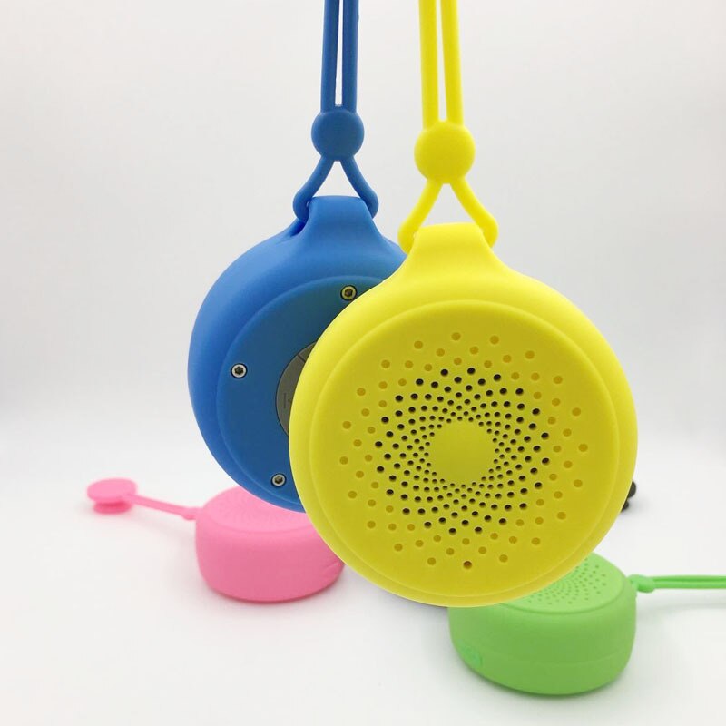 portable IPX6 Waterproof Speaker with Bass Outdoor Wireless Bluetooth 4.0 Stereo Speaker with Mic Shock Resistance