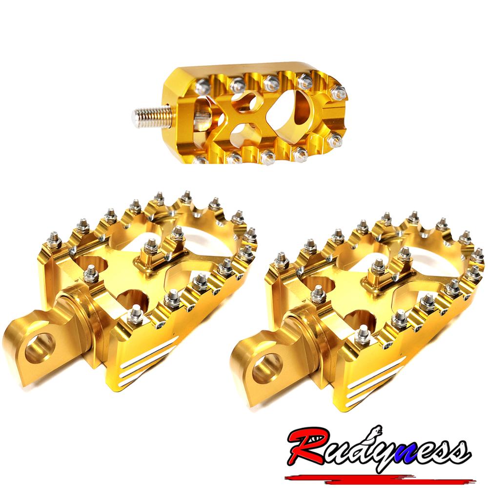 Repose-pieds rotatifs en or crampons de Chopper personnalisés et chevilles de manette de vitesse pour Harley Dyna Sportster Touring 883