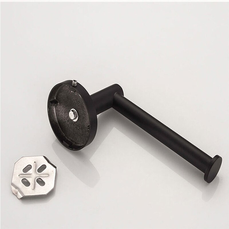 Portable Suction Cup Stainless Steel Toilet Paper Holder Wall Mounted Bathroom Kitchen Shelf