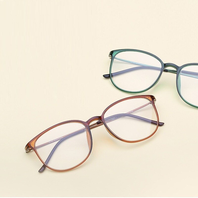 width-136 Ultra light plastic steel tungsten precription thin legs computer goggle women men brand eyeglasses frames female