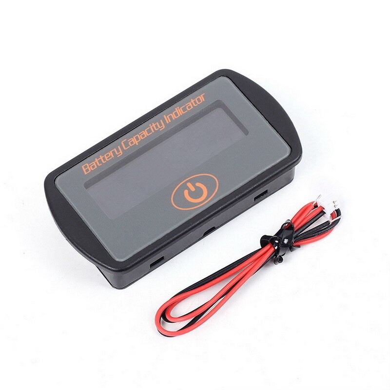 Battery Monitor Capacity LCD digital display Indicator Lead-Acid Lithium Battery Voltmeter