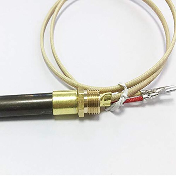 2Pcs Thermocouple Replacement Thermopile Generator for Gas Fireplace/Water Heater/Gas Fr