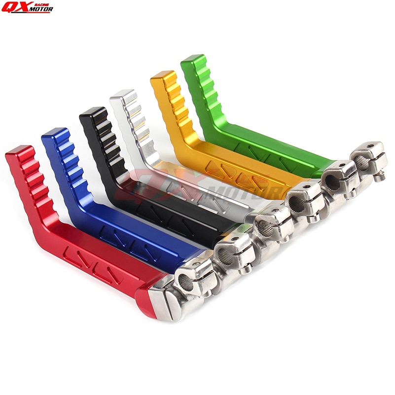 La EEB KAYO 110cc 125cc CNC forjado de arranque de Arranque Palanca Pedal XR50 FCI 50cc CRF 70 CRF110 BBR Pit Bike piezas de la bici de la suciedad
