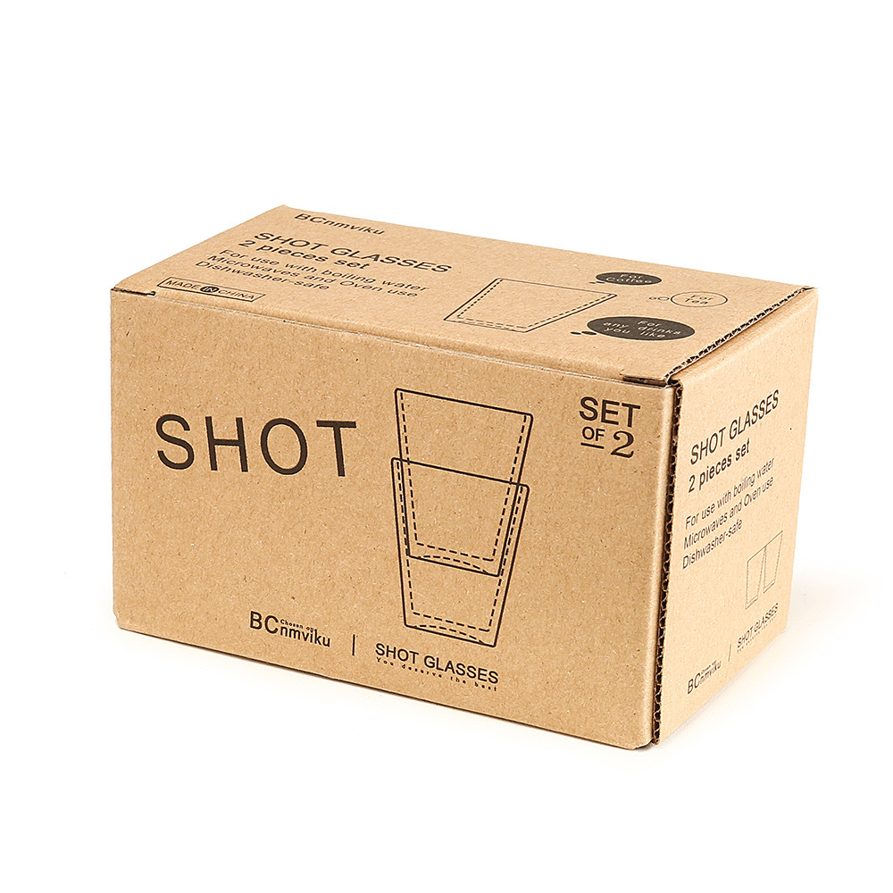 Tasse carrée en verre de 60ml, tasse à mesurer graduée, concentré, expresso, café, Pot à lait