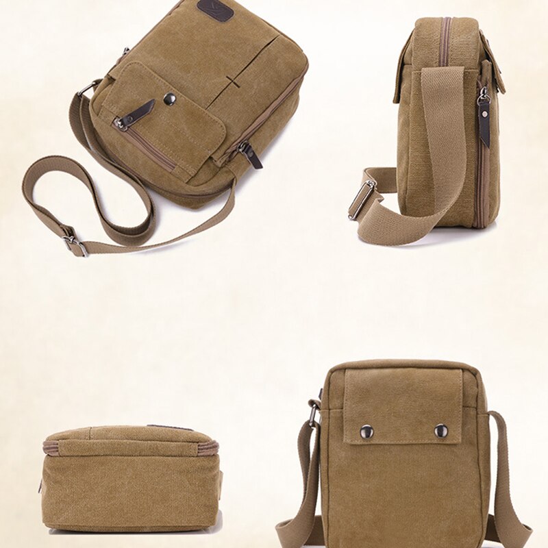 Women Canvas Handbags Single Strap Shoulder Bags Solid Zipper School Bags For Teenager Casual Travel Handbags