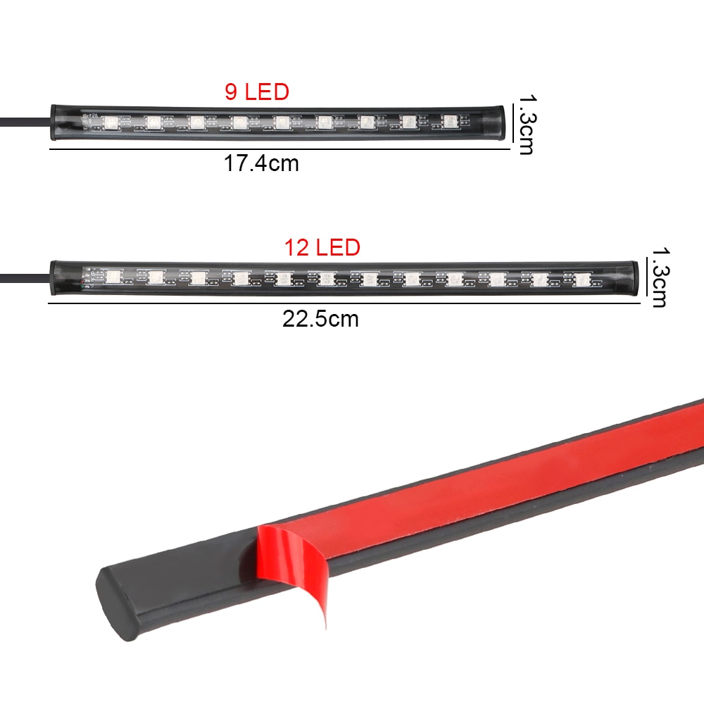 FORAUTO-éclairage d'intérieur de voiture, 5 mètres – Grandado
