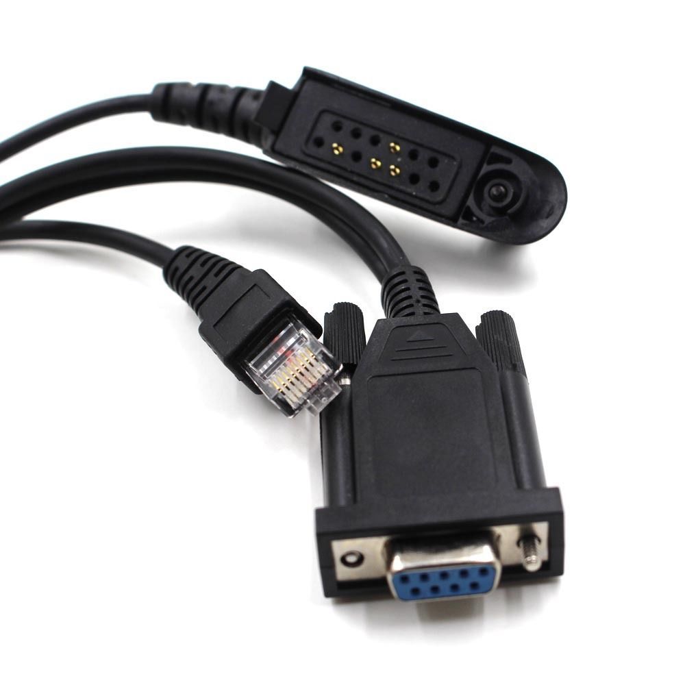 2in1 Programming Cable for Motorola CM300 GM300 M100 HT1250 HT750 GP328 GM3188 Two Way Radio