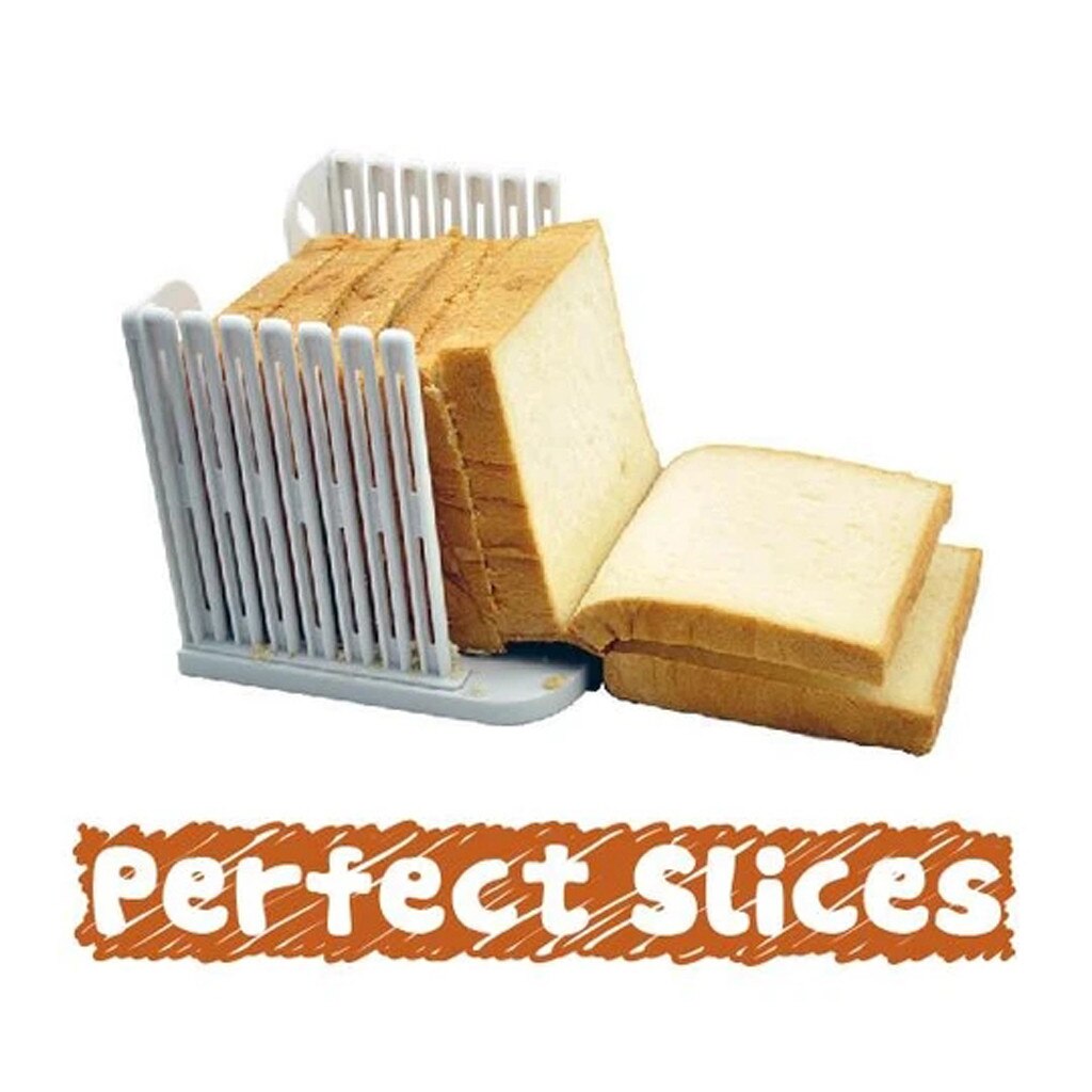 Plastic Bread Slicer Plastic Splicing Toast Loaf Cutter Rack Slicing Kitchen Baking Accessory Tool Sandwich Skiving Machine#y30