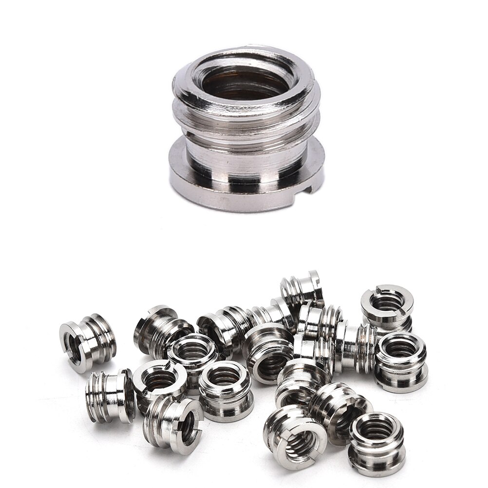 10pcs 1/4" To 3/8" Screw Mount Convert Adapter For Tripod Monopod Ballhead DSLR SLR Accessories Camera Accessories