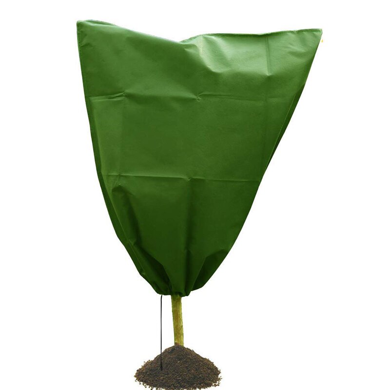 Newly Plant Cover Winter Warm Cover Tree Shrub Plant Protecting Bag Frost Protection for Yard Garden Plants Small Tree: 100X80cm / B
