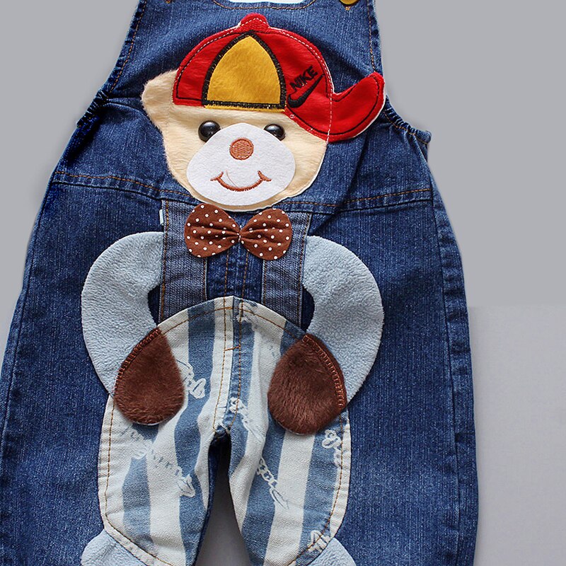 Diimuu Lente Peuter Jongens Lange Broek Denim Overalls Tuinbroek Kids Baby Boy Jeans Jumpsuit Kleding Kleding Outfits Broek