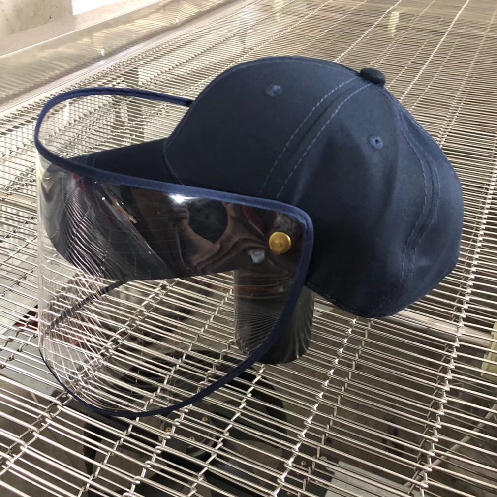 Mask Hat Dust-Proof Droplets And Water-Proof To Effectively Isolate Bacteria Hd Transparent Mask Clear Vision 1 Pcs