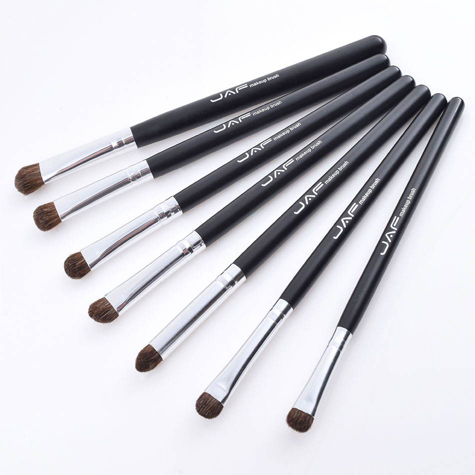 JAF-Kit de herramientas de maquillaje para sombra de ojos, juego de brochas de maquillaje profesionales para mezcla de sombras de ojos, JE07PY, 7 Uds.