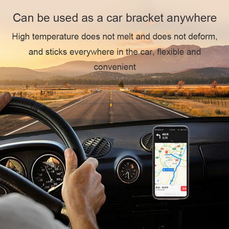 Magic Nano Casual Paste Rubber Pad No Trace Nano Stickers For Kitchen Car Phone Holder Universal Wall Stickers Home Supplies