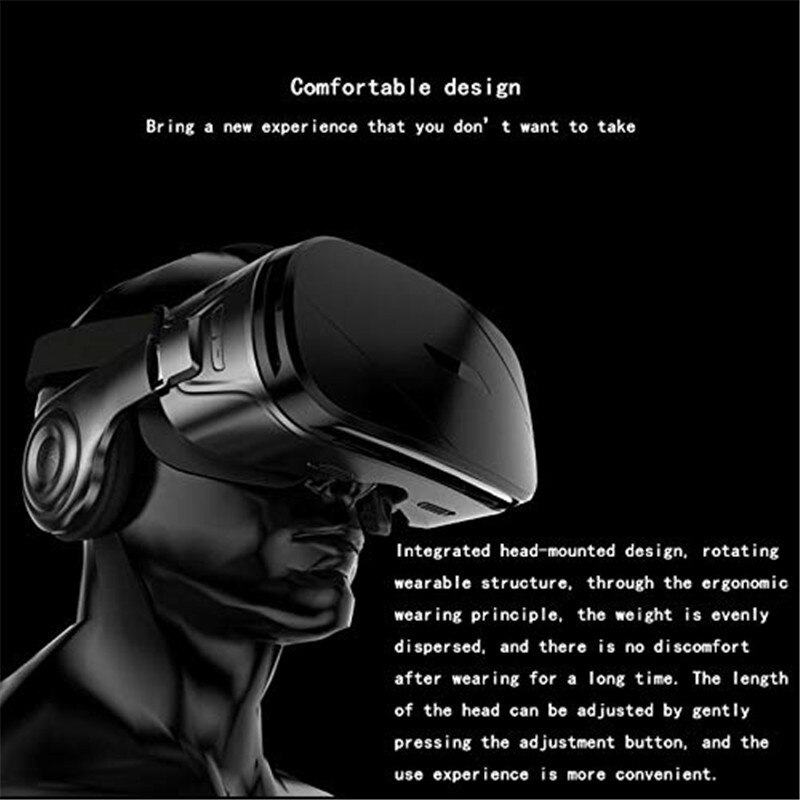 Vr Virtual Reality Bril 3D Augmented Reality Bril Ar Mobiele Virtual Reality Helm Voor 5.5-6.2 Inch Smartphones Vr bril