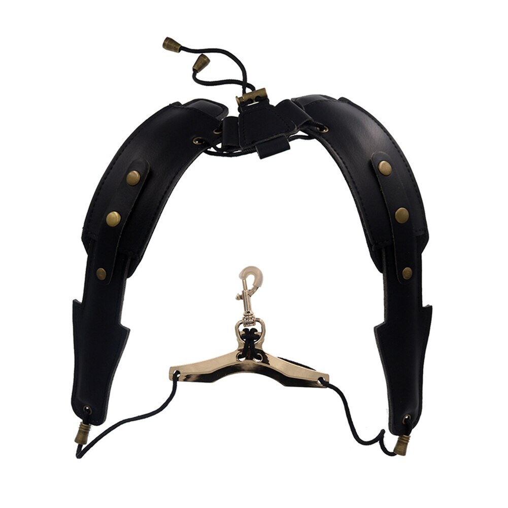 Riem Zachte Professionele Voor Tenor Bariton Sopraan Harnas Klarinet Schouder Accessoires Pu Lederen Saxofoon Draagriem Muziek