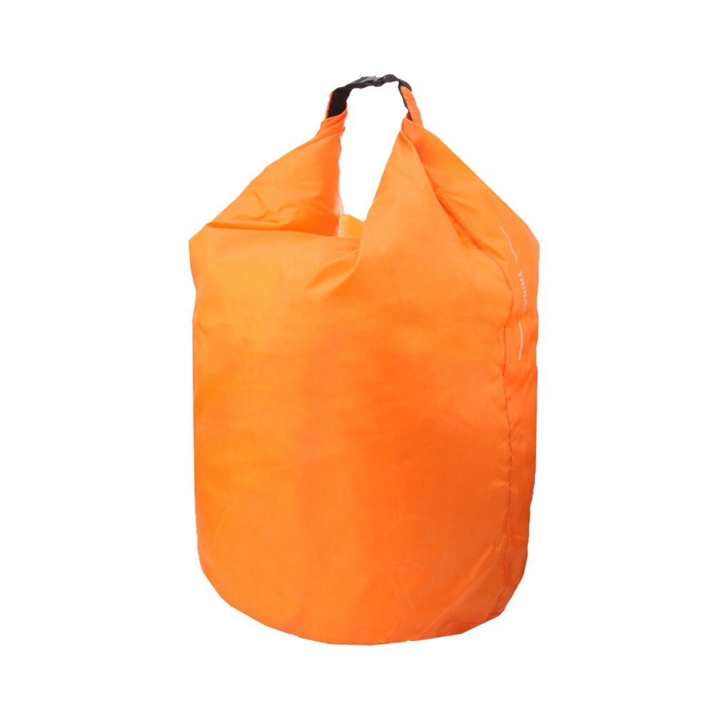 40l/70l udendørs vandtæt tørpose pack sæk kajaksejlads flodvandring til sejlads fiskeri rafting svømning: Orange / S