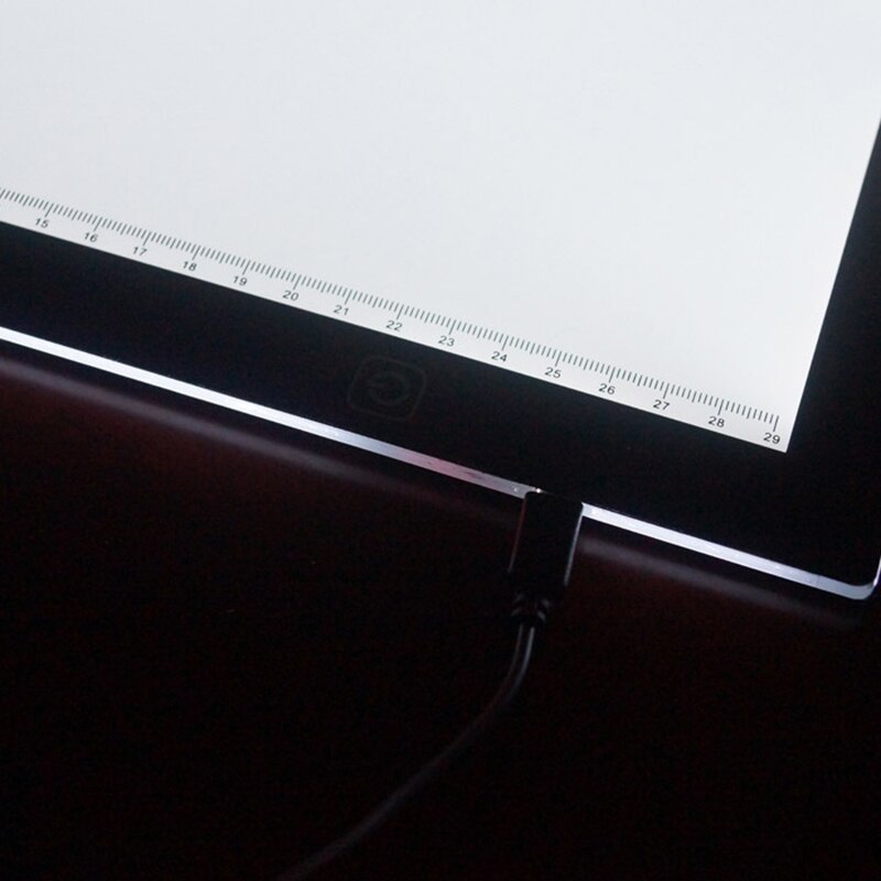 A3 Ie tablette LED dessin tablette Art pochoir planche à dessin boite lumineuse traçage tablette de Table electronique ecriture tablette