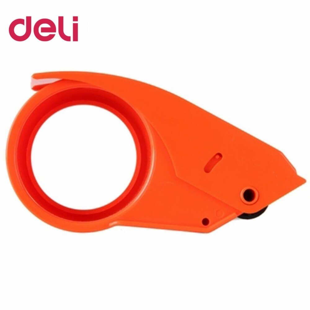 Deli 801 Tape Dispenser Handleiding Verzegeling Tape Snijder Balenpers Carton Sealer Breedte 48mm Verpakker Snijmachine