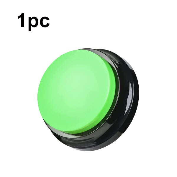 30 Tweede Record Afspelen Voice Knop Communicatie Pet Training Buzzer Recordable Knop Voor Hond Grappige Voor Studie Office: green