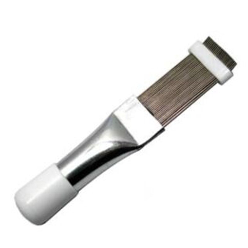 Novel 1/2/3pcs Stainless Steel Fin Comb Air Conditioner Fin Cleaner Evaporator Radiator Repair Tool