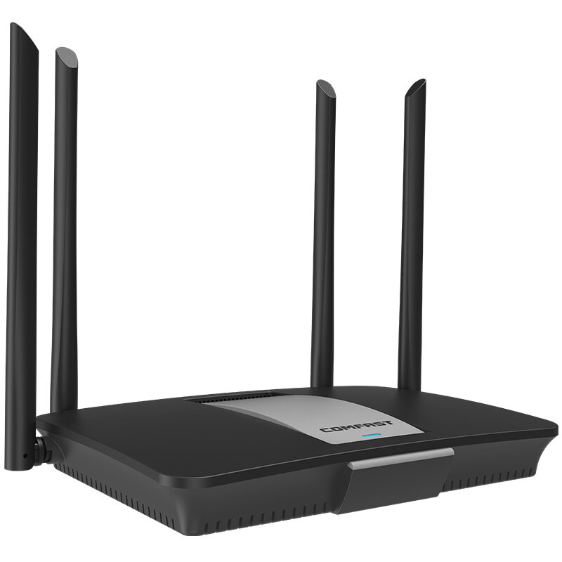 AC1200 Router 2.4G 5Ghz Dual-Band 1200Mbps Draadloze Wifi Router Met 4 High Gain 6dBi Antennes breder Gigabit Poort Wifi Router