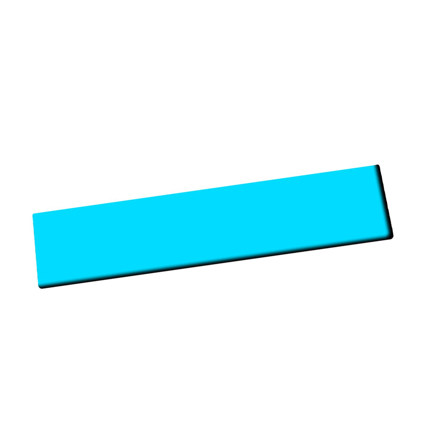 Dragon Boat Paddle Tip Protector for Water Sports Silicone Paddle Edge Guards: Blue