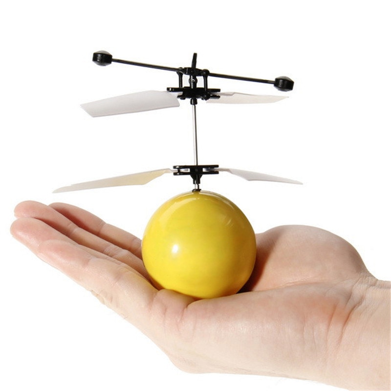 Mini drone RC Helicopter Hand Inductie Vliegende Glimlach Gezichtsuitdrukking Bal Vliegende Speelgoed Grappig Helikopter Voor Kid Speelgoed Beste Cadeau