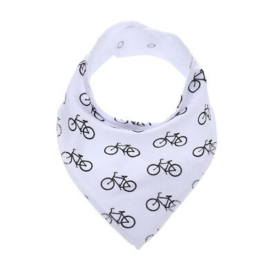 Baby Bandana Kwijlen Slabbetjes Door Daulia, Unisex 1-Pack Absorberende Biologisch Katoen, leuke Baby Voor Jongens & Meisjes: KD0003