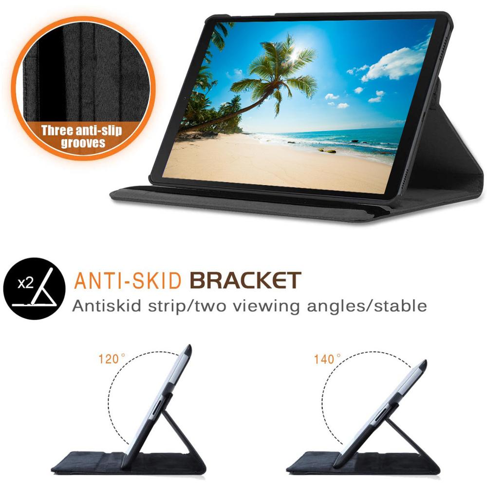Til samsung galaxy tab  a7 etui , 360 graders roterende stativ tablet cover til samsung galaxy tab  a7 10.4 "sm -t500 t505
