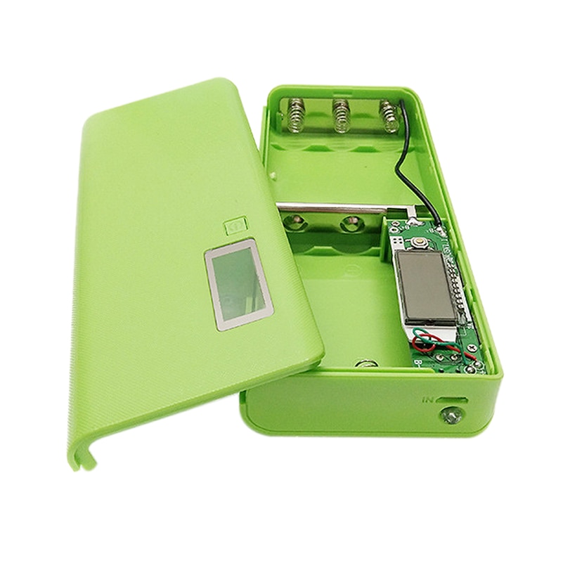 Batterij DIY Power Bank Shell Draagbare Batterij Powerbank Box Case met Digitale LCD Display Voor Xiaomi iPhone Samsung