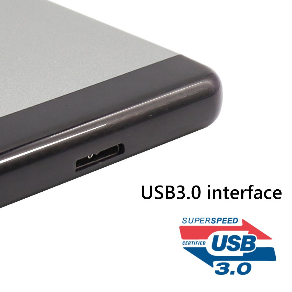 6Gbps USB 3.0 2.5inch SATA Hard Disk Drive Case External SSD HDD Enclosure Box HDD External Hard Disk Box