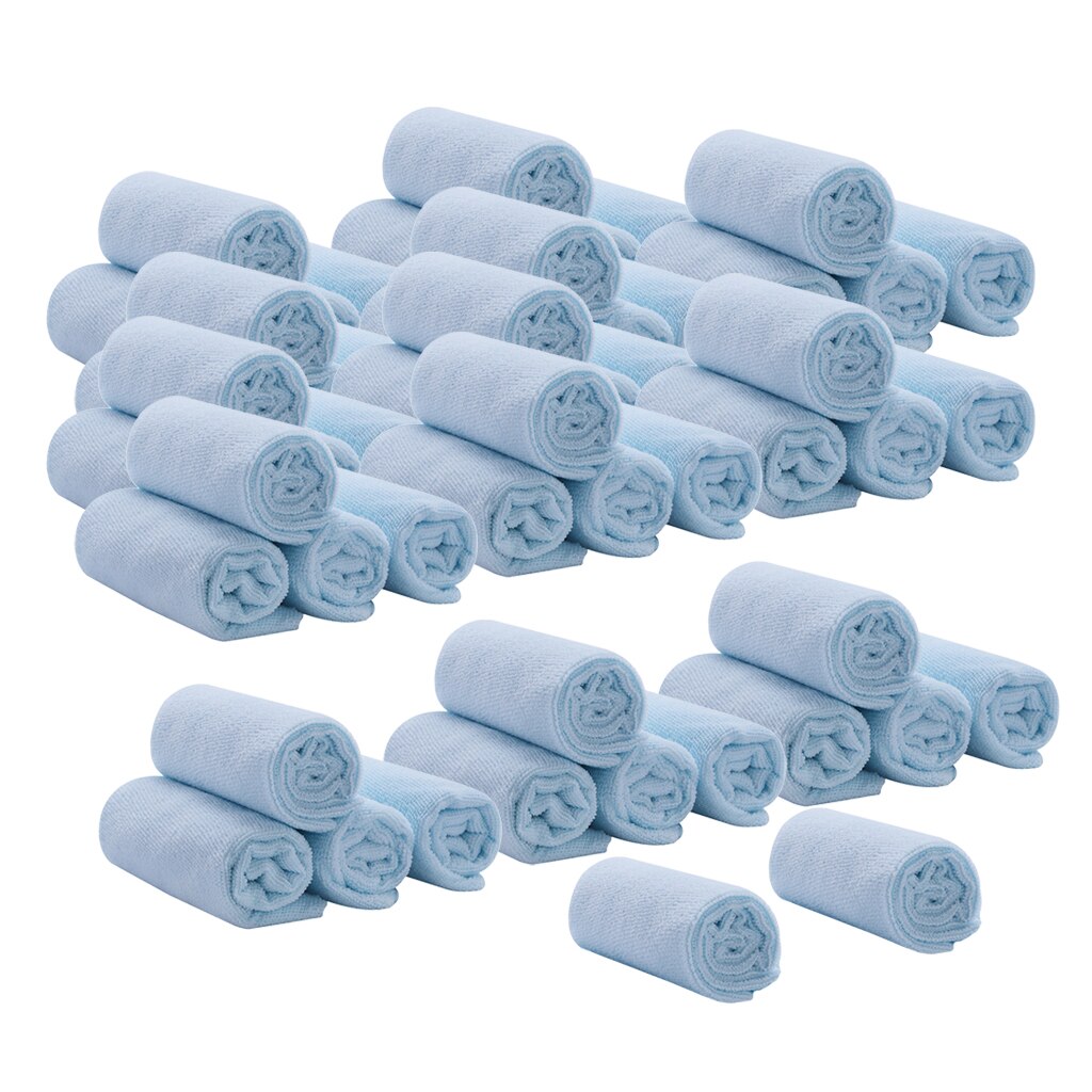 50 Packs Zeer Absorberende Wegwerp Salon Handdoeken Voor Beauty Hair Spa Home Badkamer Kleine Kapper Handdoek Reiniging Doekjes Towls