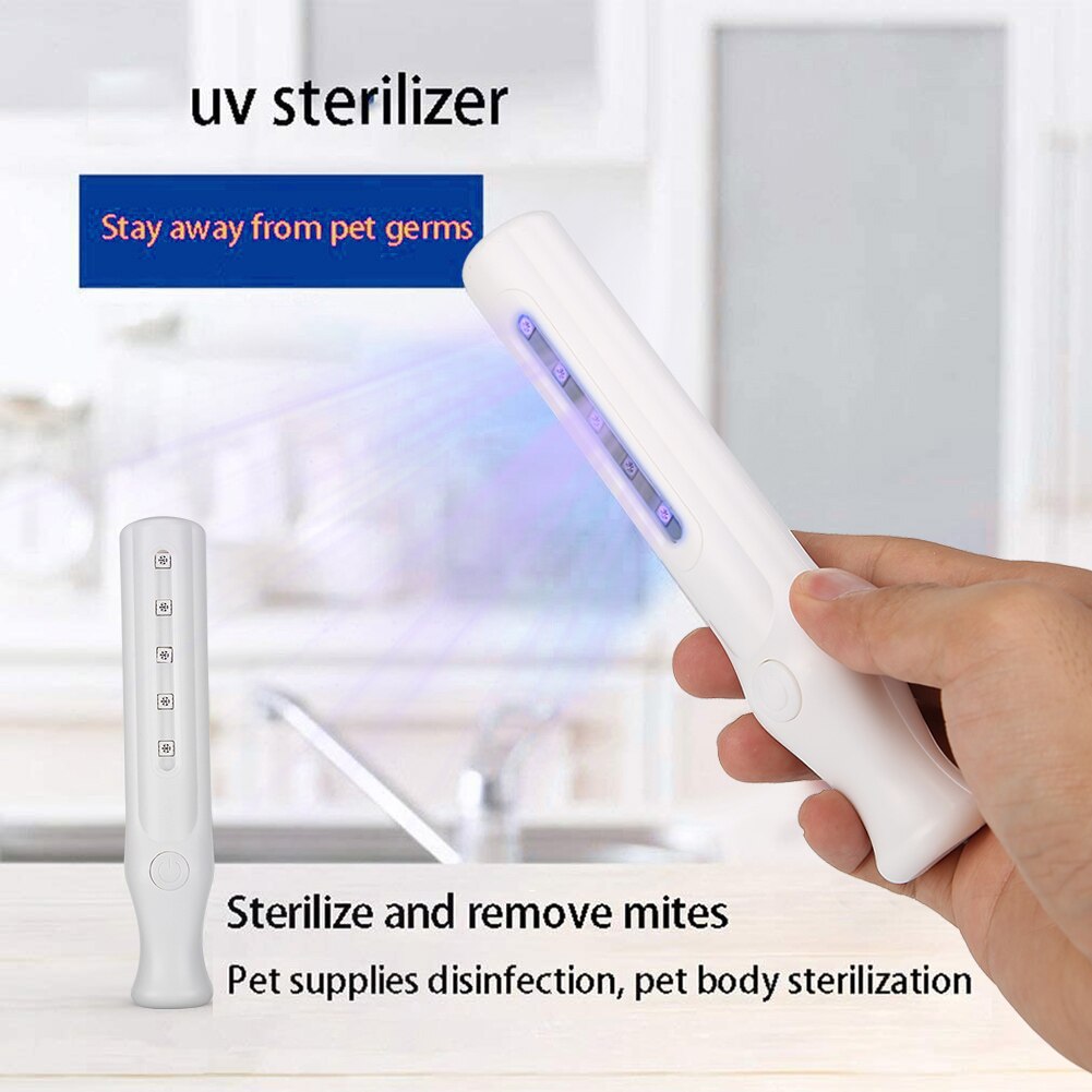 Portable UV Bactericidal Lamp Pet Disinfection Ozone Sterilizer Light Home Kill Mite Sterilization Ultraviolet Tube Lamps