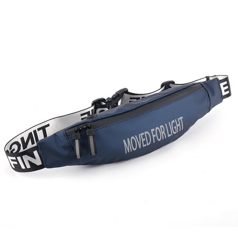Kleine Mannen Sling Bag Borst Tas Toevallige Canvas Crossbody Bag Messenger Schoudertas Reizen Mode Mannen Waterdichte Heuptas: blue 3