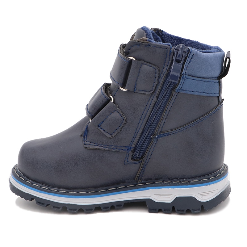 Vinterstövlar för pojkar filtstövlar små barn ylle plysch varma snöstövlar för pojkar & #39 ;s vattentäta martin boots eu storlek 22-27