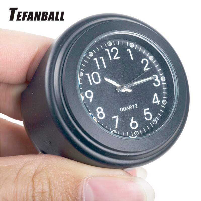 Universal- Leucht Motorrad Lenker Digitale Uhr Fahrrad Griff Halterung Zifferblatt Uhr Wasserdicht Für Motorrad Fahrrad Zubehör