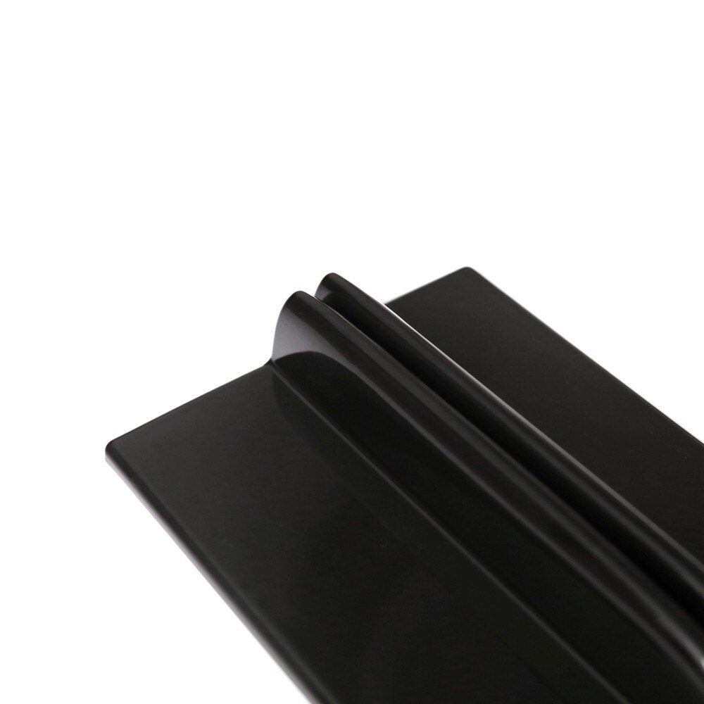Black Universal Black Side Skirt Rocker Splitters Winglet Wings Diffuser Car Side Skirt Rocker Panel Primer