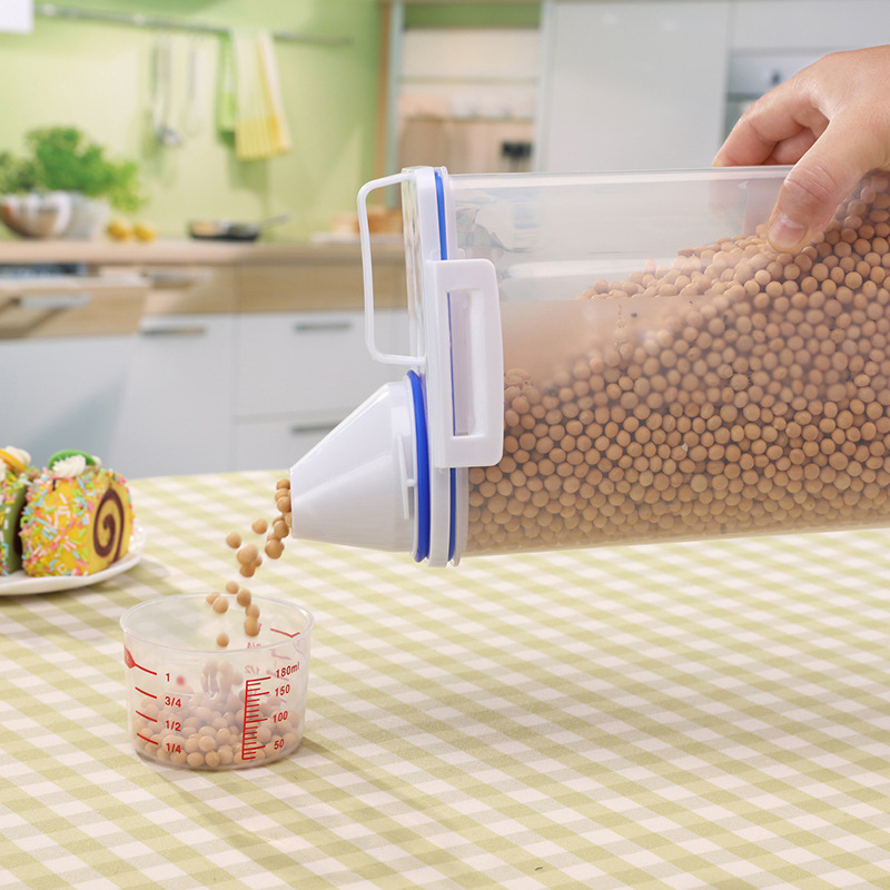Récipient de stockage d'aliments pour animaux de compagnie de supérieure avec joint hermétique, durable, grande capacité, facile à nettoyer et mn pour chiens et chats