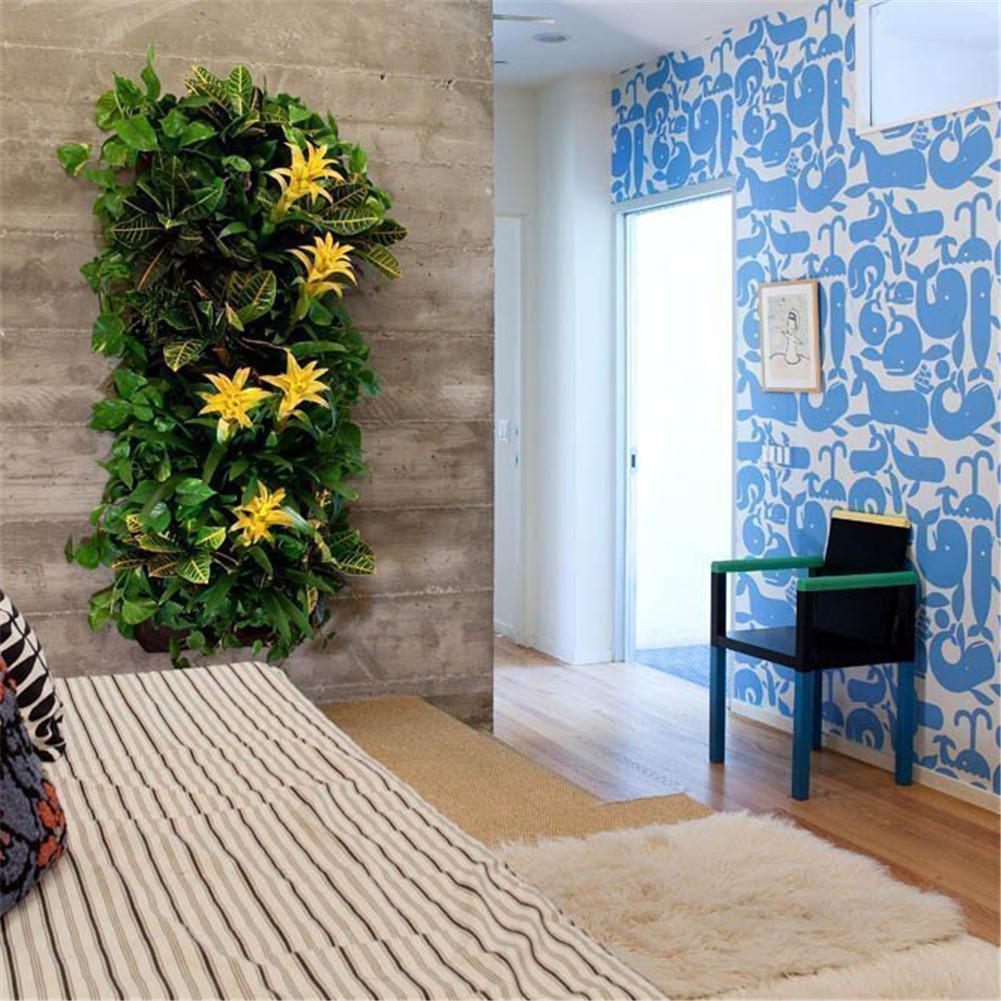 Jardinière verticale murale en feutre pour serre, sac de contrôle de croissance pour jardin, pour projet de pépinière, jardinage domestique