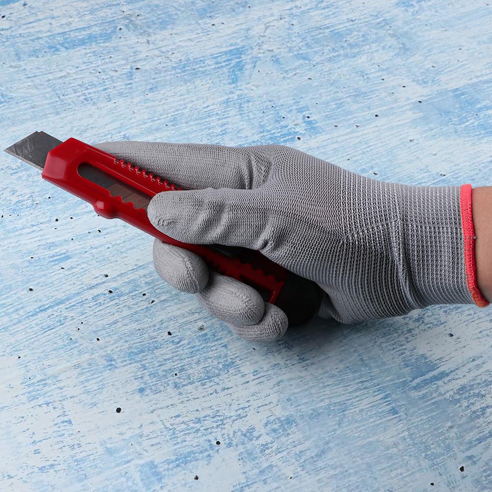 PU Work Gloves Working Gardening Lumbering Hand Sa... – Grandado