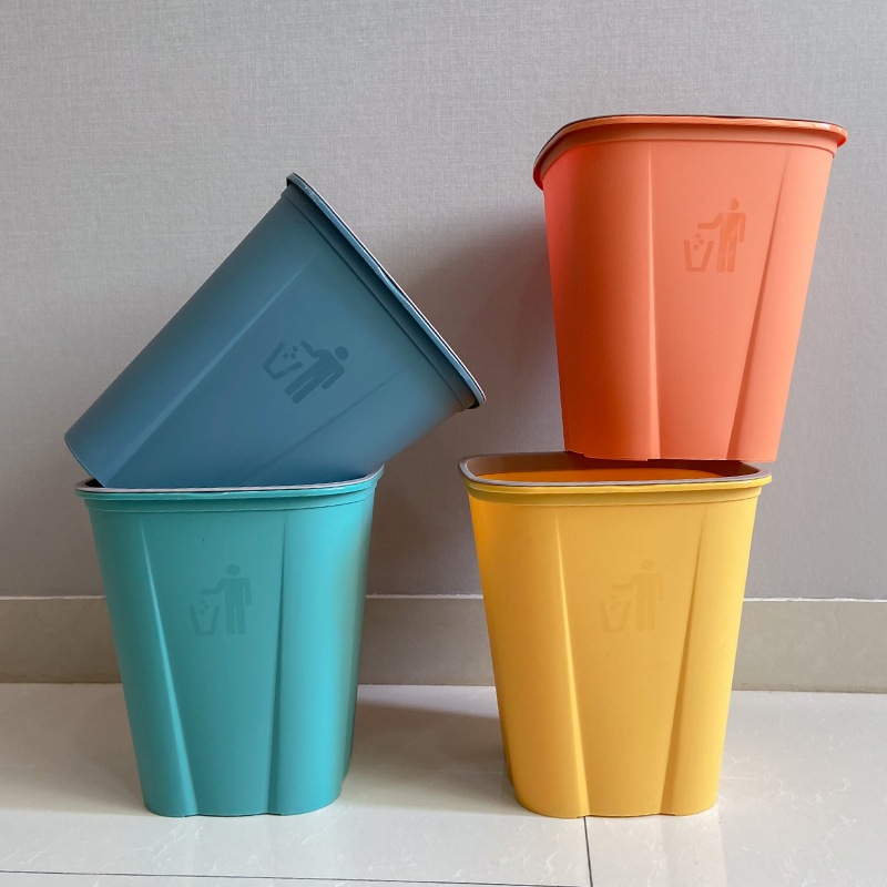 Big Recycling Trash Can Garbage Bin Storage In The Kitchen Cabinets Dumpster Dustbin Bathroom Garden Comaster for Home Sorting