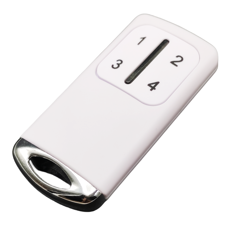 280-868Mhz Universele Rolling Code Zender Garagedeur Afstandsbediening Duplicator Voor Garagedeuropener: WIT