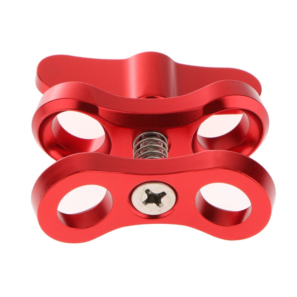 Underwater Diving Ball Join Connector Clamp Mount Arm For Flashlight