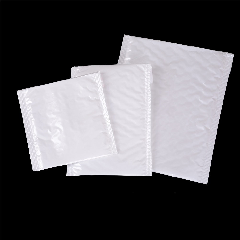 10Pcs Blank Mailers Padded Envelopes Multi-function Packaging Material Bags Bubble Mailing Bags