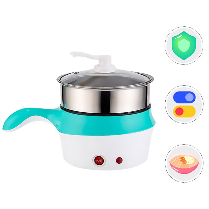 Double-layer Cooking Pot Small Electric Pot Multifunctional Steam Pot Non-stick Stockpot Steamer Cooking Boiler