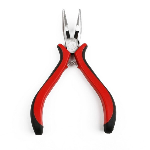 Nuovo Arrivo Nero Rosso Pinze Strumenti di Attrezzature Pinzette Strumenti di Riparazione Catena Cutter FAI DA TE Perline Che Fanno di Riparazione Tool Kit: TQC001