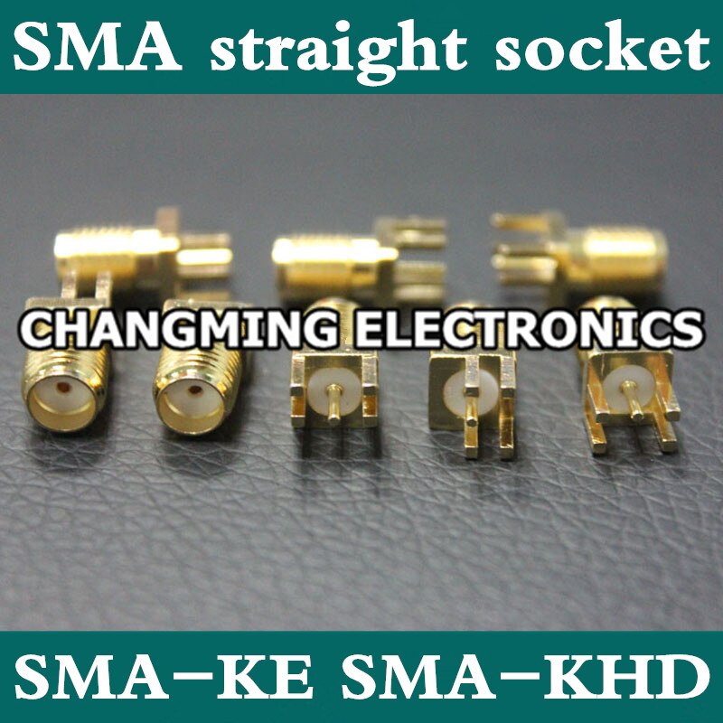 SMA-KE SMA-KHD High-frequency SMA connector / Car GPS, CMMB, GPRS Antenna connection Internal female thread)10PCS